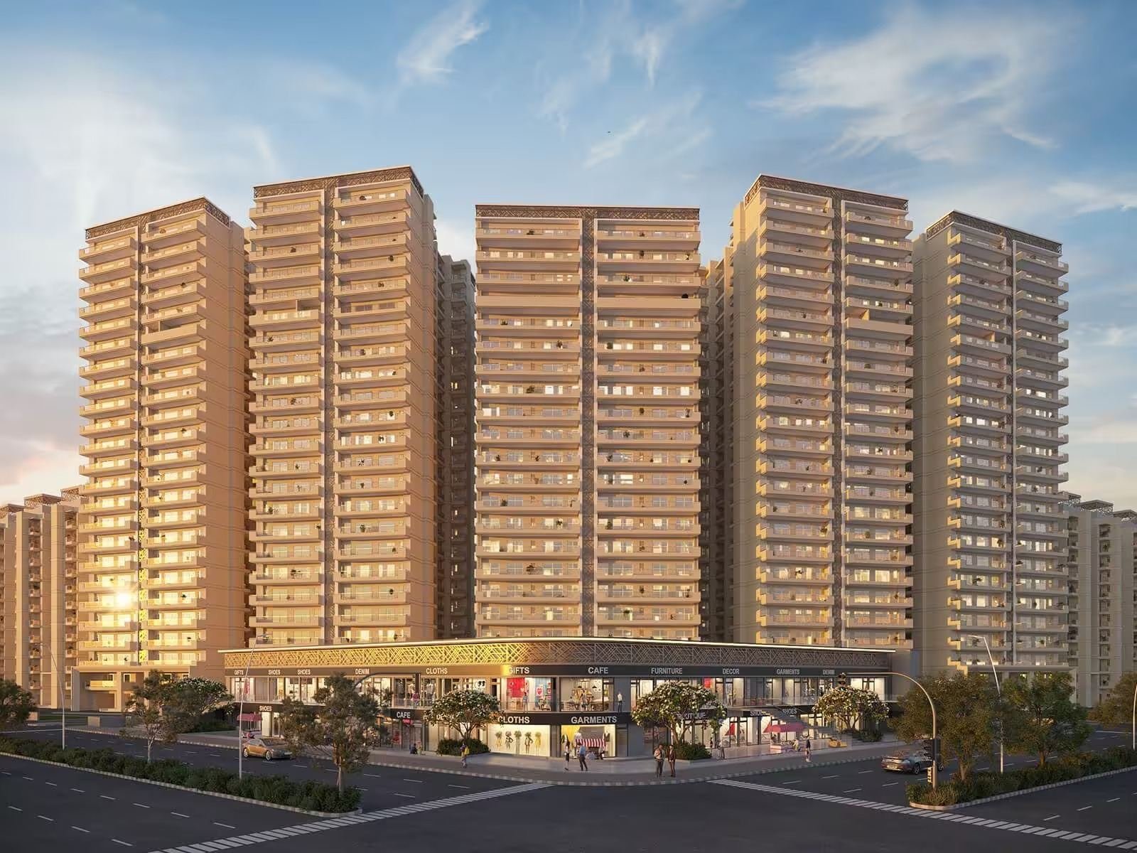 Aqua Casa Sector 16B Greater Noida West — Luxury Residential Towers